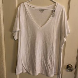 Old Navy White Vintage Tee